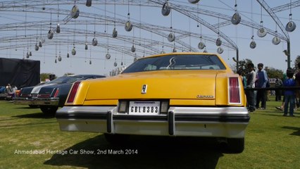 Ahmedabad Heritage Car show March 2014, India