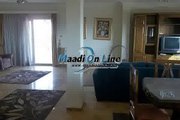 penthouse for rent in Sarayat el maasi fully furnished with big terrace Living room open view