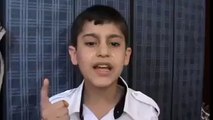 خواب غفلت میں سوئے مسلمانو۔ اس معصوم فلسطینی بچے کی آواز سنو - Must Watch