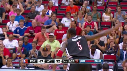 Le alley oop du mois pour Will Barton et Thomas Robinson