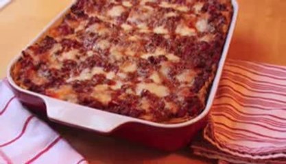 Lasagna Recipe - Beef & Cheese Lasagna - Christmas Lasagna Recipe