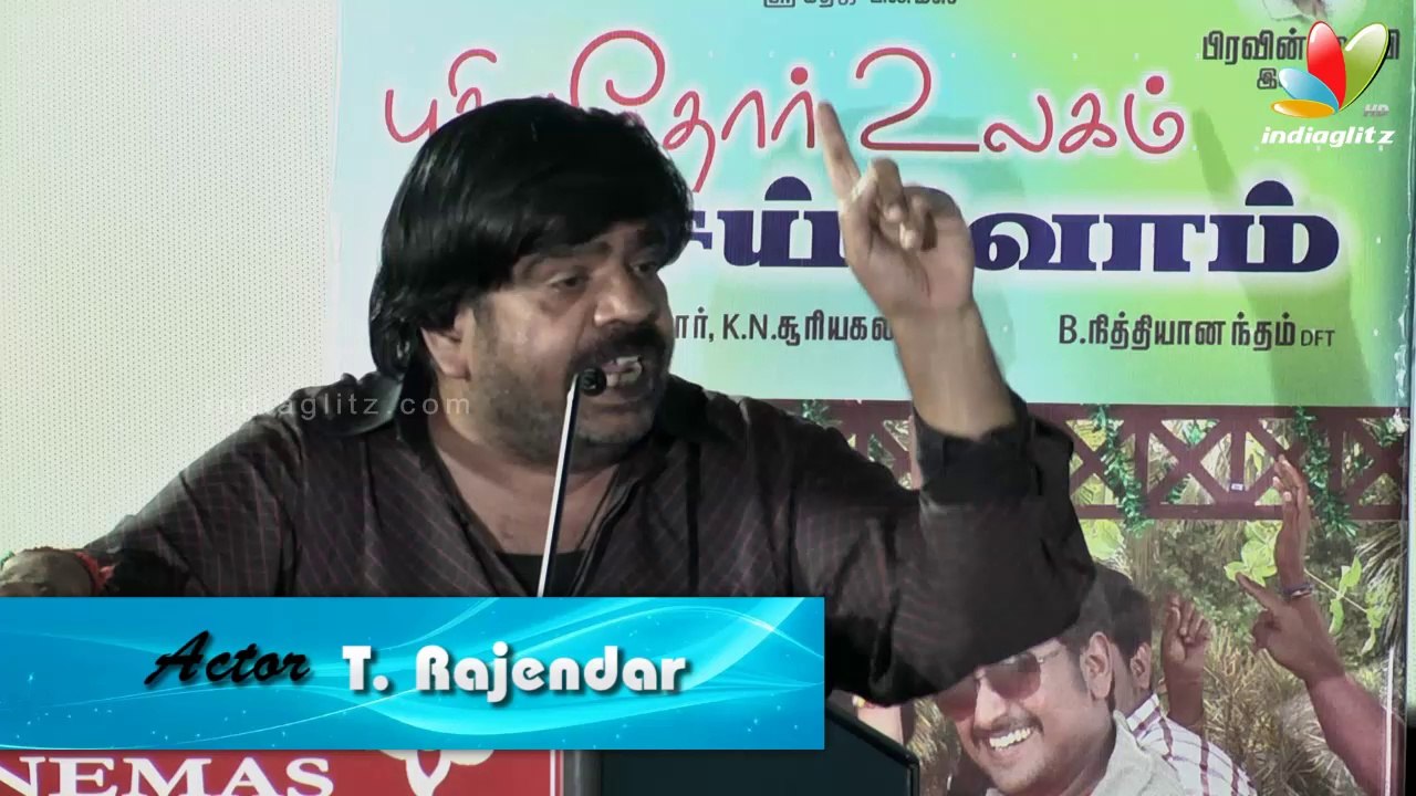 T. Rajender gives a counter to Chinni Jayanth for his funny speech | Puthiyathor Ulagam Seivom