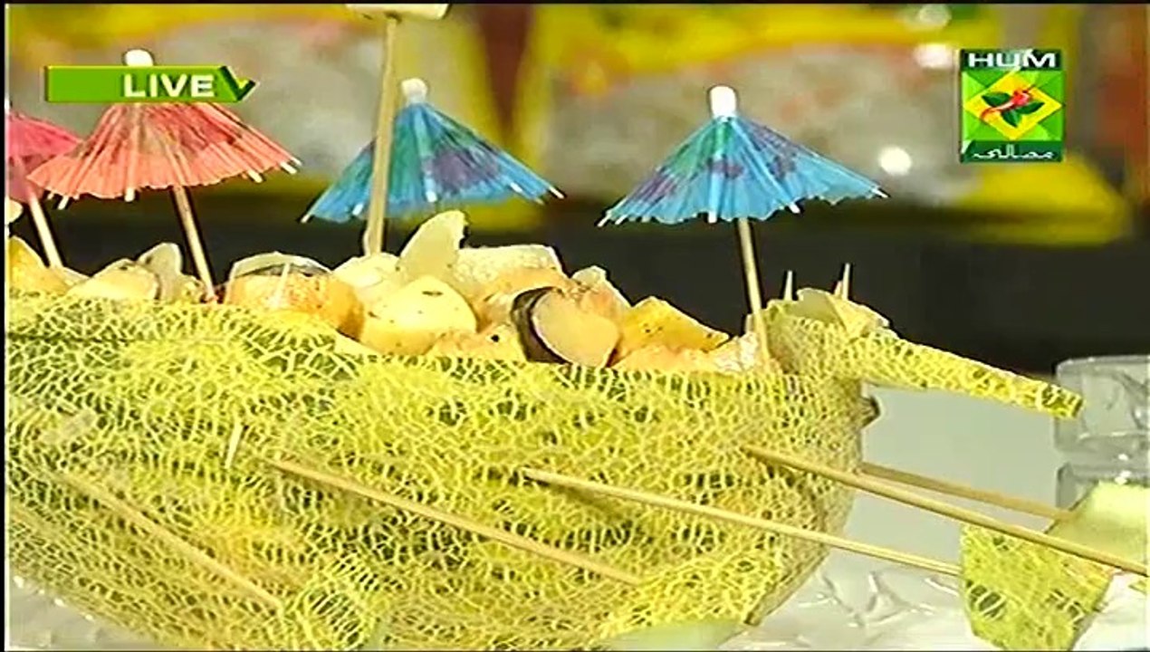 Ramadan Flavors With Gulzar - Noodles Tikyaan & Mango Fruit Chaat