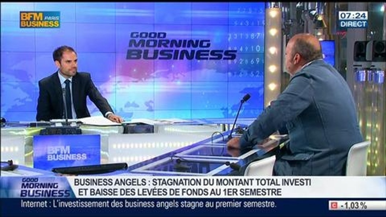 Business Angels connait actuellement une large baisse des levées de fonds, Jean-David Chamboredon, dans GMB – 16/07