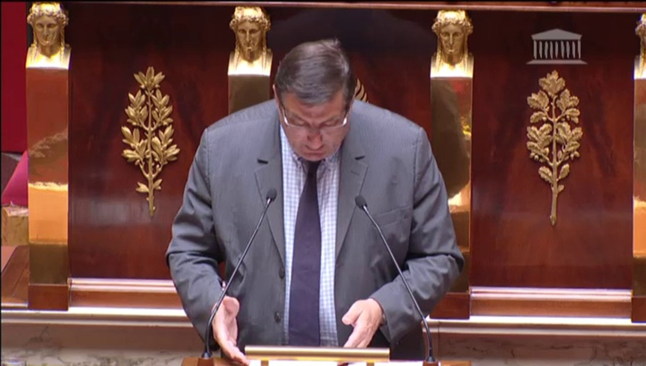 JF Lamour soutient une motion de renvoi sur le PLFR 2014