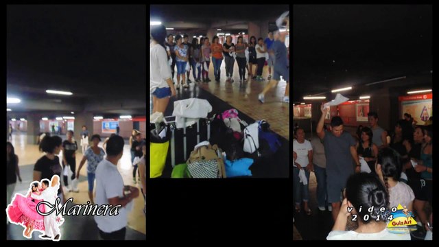 MARINERA Flash Mob TOTALE Piazza Duomo * Milano