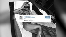 Jessica Simpson se presenta como Jessica Johnson