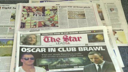 Pistorius, ivre, expulsé d'une discothèque après une altercation