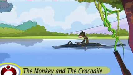 The Monkey And The Crocodile Story | Pappaathi Animation Clips