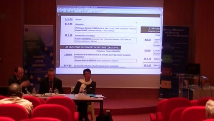 01 - Professeur Danielle LE BIHAN et Ronan DOARE - Europe(s) et sécurité collective - Juin 2014