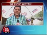 Monsoon leaves Mumbai wet and water-logged