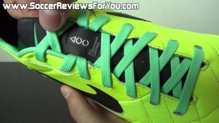 Nike Tiempo Legend 4 SG-Pro Hi-Vis VoltGreen Glow - Unboxing + On Feet