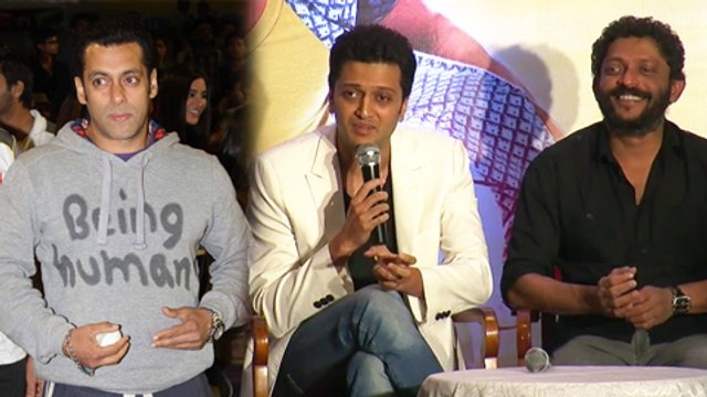 Salman, Its My Debut Not Yours Says Riteish Deshmukh - Lai Bhaari Marathi Movie