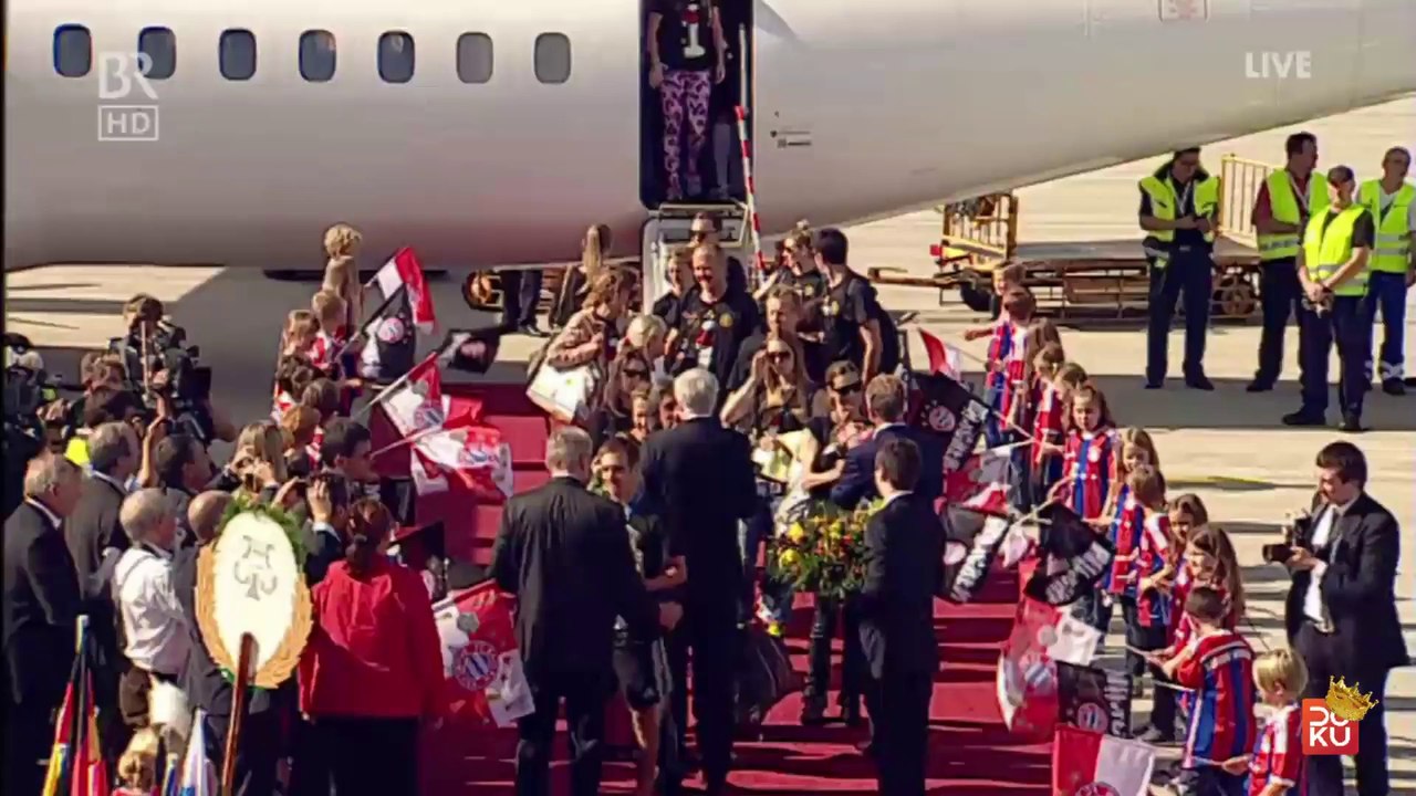 Die WM-Helden dahoam