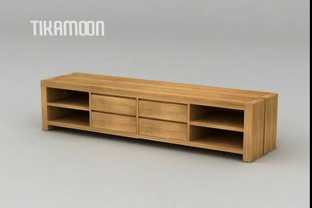 Grand Meuble TV en Teck Eden 200 Tikamoon