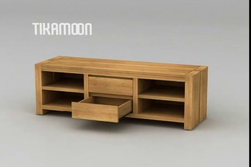 Meuble TV en Teck Eden 140 Tikamoon