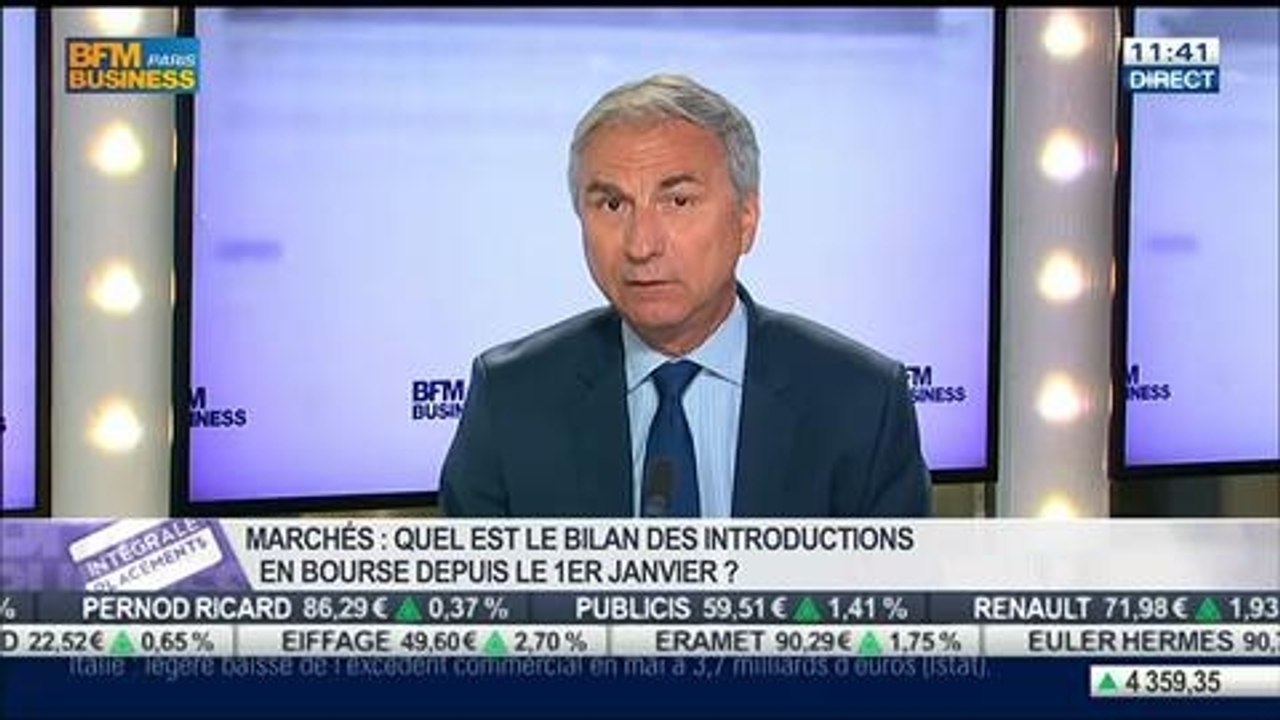 Bilan des introductions en bourse et des opérations financières au second semestre: Roland Laskine, dans Intégrale Placements – 16/07
