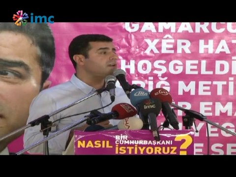 Demirtaş: Cumhuriyet tarihinde ilk defa; ezilen, bir çizgide birleşiyor