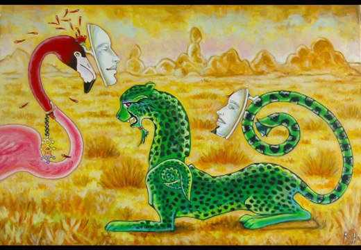 Exposition Des masques sur les couleurs de Benidiri Redha