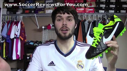 Nike Tiempo Legend IV ACC AG BLACKELECTRICWHITE - Unboxing + On Feet - 720p