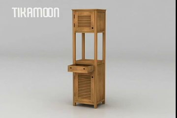 Colonne Coline en teck Tikamoon