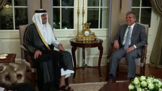 Cumhurbaşkanı Gül, Katar Emiri Şeyh Al Thani ile Görüştü
