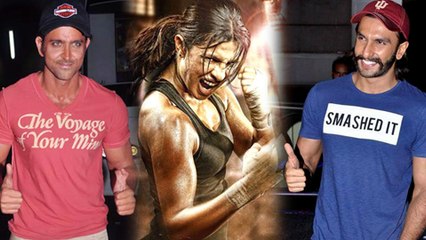 Video herunterladen: Priyanka Chopra's Mary Kom First Look - Hrithik Roshan, Ranveer Singh & Celebs React