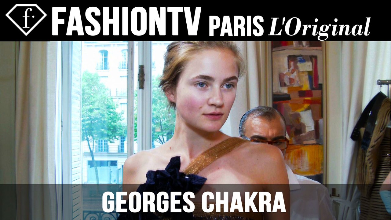 Georges Chakra Couture Fittings | Paris Couture Fashion Week Fall/Winter 2014-15 | FashionTV