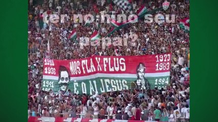 Torcida do Flu adapta 'Decime qué se siente' e provoca o Flamengo