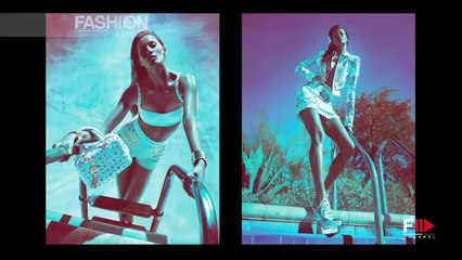 "VERSACE" back to the 90's with the last adv campaign by Fashion Channel
