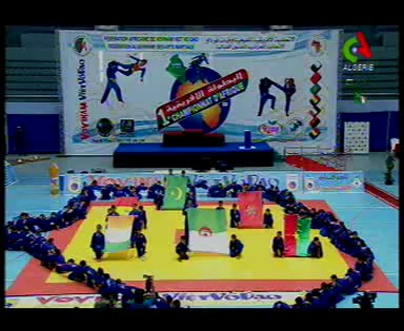 Algerie,champion d'Afrique de Viet Vodao