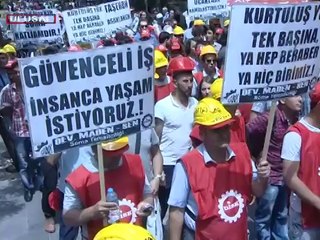 Soma işçisi yürüdü