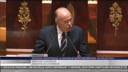 Réforme territoriale : discours de Bernard Cazeneuve