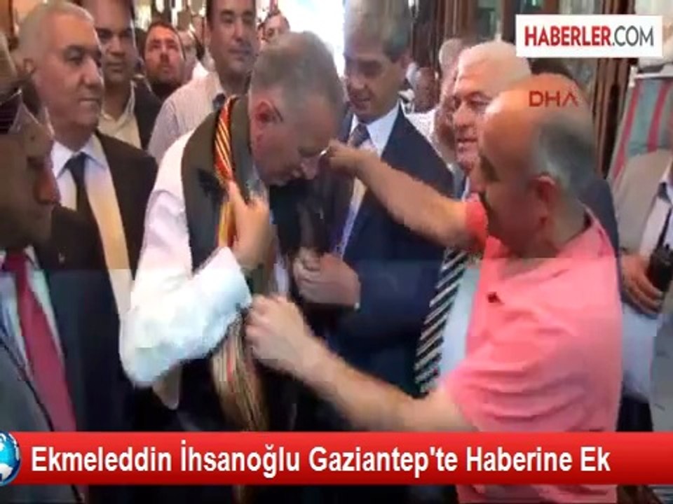 Ekmeleddin İhsanoğlu Gaziantep'te Haberine Ek
