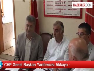 CHP Genel Başkan Yardımcısı Akkaya -