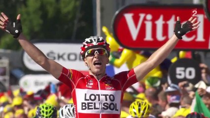 Tour de France : le finish haletant du Français Tony Gallopin