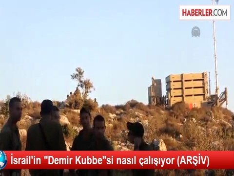 İsrail'in Demir Kubbe si nasıl çalışıyor (ARŞİV)
