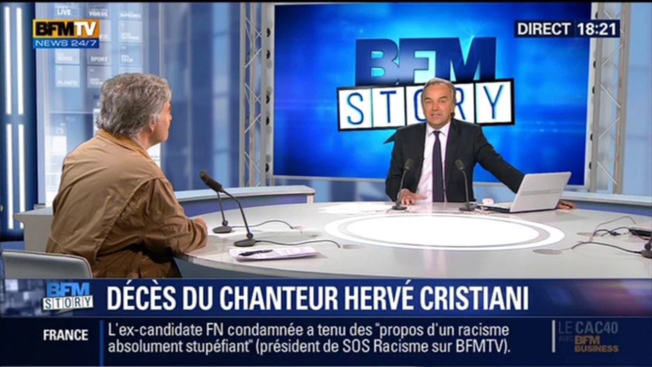 BFM Story: Décès du chanteur Hervé Cristiani – 16/07