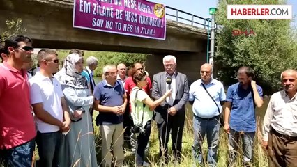 Zilan'a Hes Yapılmasın' Protestosu