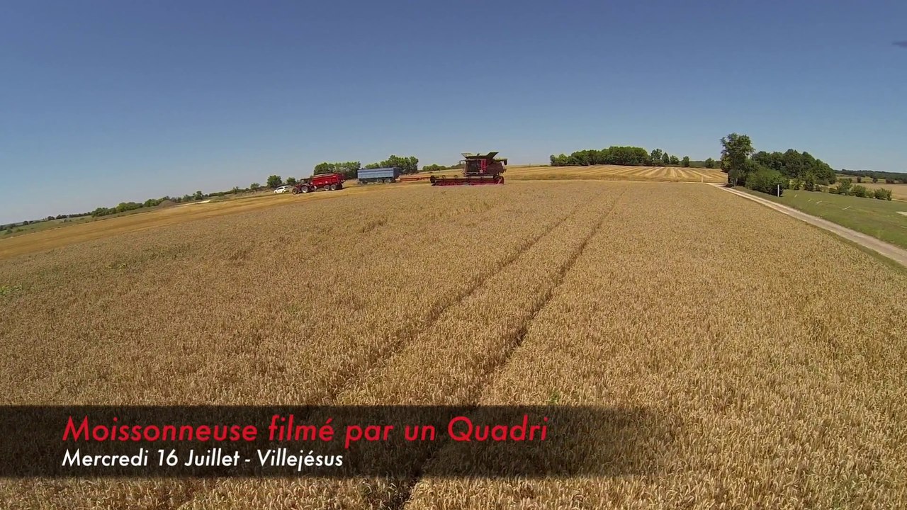 Moissonneuse Quadri - Villejésus