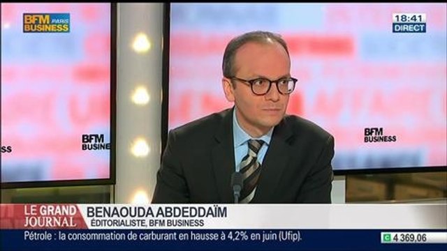 Jean-Paul Gauzes et Benaouda Abdeddaïm, dans Le Grand Journal - 16/07 3/7