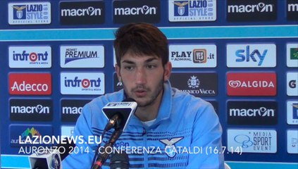 AURONZO 2014 - Lazio, conferenza Cataldi (16.7.14)