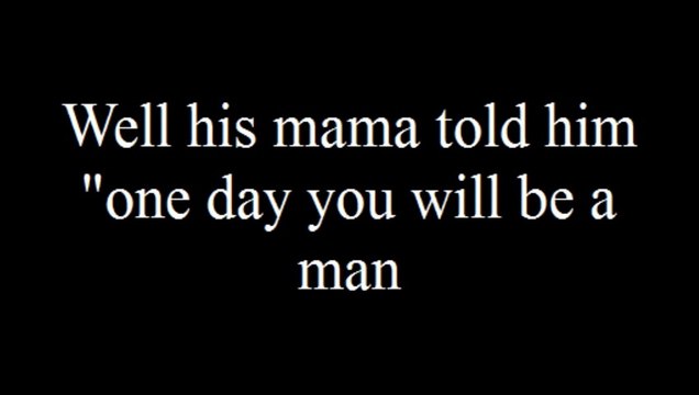 Chuck Berry Johnny B. Goode with Lyrics (Back to the Future version)