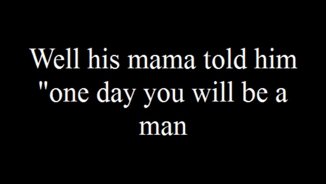 Chuck Berry Johnny B. Goode with Lyrics (Back to the Future version)