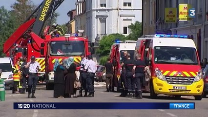 A Mulhouse, l'incendie d'un immeuble fait trois morts