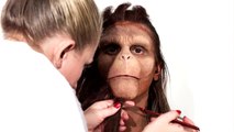 Maymunlar Cehennemi'nde maymun makyajı nasıl yapılıyor?