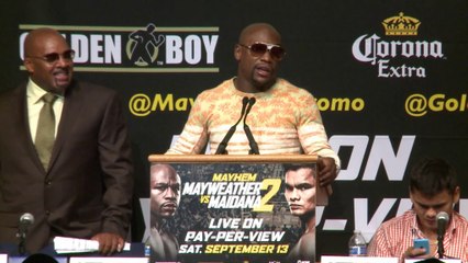 Boxe - Mayweather : "Hâte de mettre Maidana KO !"