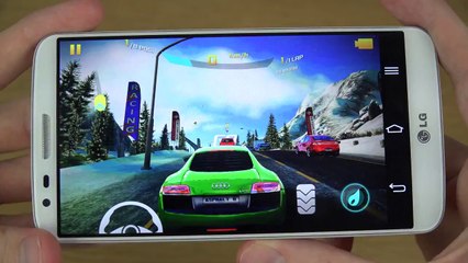 Asphalt 8 LG G2 4K Gameplay Review