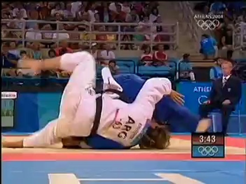 Judo Olympia Athen 2004 Ayumi Tanimoto vs. Daniela Krukower