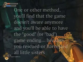 Solution to the missing third Little Sister bug of Bioshock at Neptune's Bounty